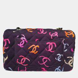 Chanel Multicolour CC Mini Classic SS24 Flap in GHW
