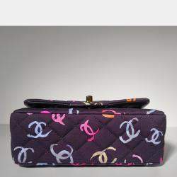 Chanel Multicolour CC Mini Classic SS24 Flap in GHW