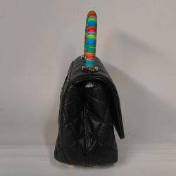 Chanel Extra Mini Coco Rainbow Top Handle Bag