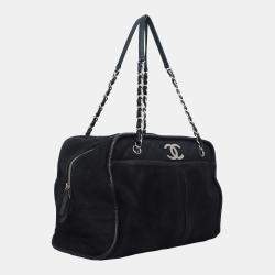 Chanel Nubuck Leather Ultra Soft Natural Beauty Bag