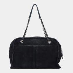 Chanel Nubuck Leather Ultra Soft Natural Beauty Bag