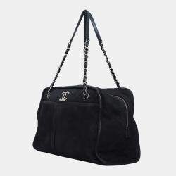 Chanel Nubuck Leather Ultra Soft Natural Beauty Bag