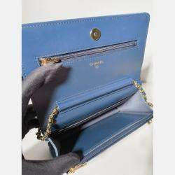 Chanel Blue Denim WOC