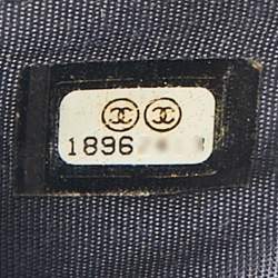 Chanel Blue Caviar Leather French Wallet
