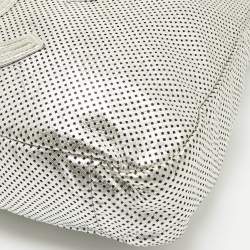 Chanel Silver Perforated Leather Rodeo Drive Hobo