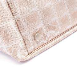 Chanel Pink Canvas New Travel Line GM Tote Bag