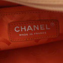 Chanel Beige Quilted Leather Cambon Ligne Bowler Bag