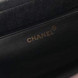 Chanel Denim Vintage Resin Top Handle Bag 