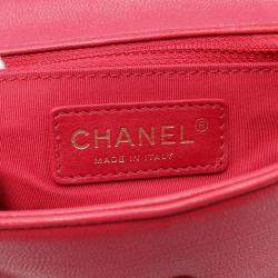 Pre Owned Chanel Quilted Sheepskin Vintage Mademoiselle Flap Bag