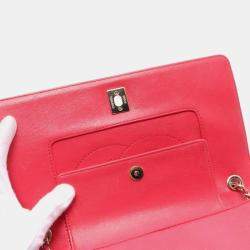 Pre Owned Chanel Quilted Sheepskin Vintage Mademoiselle Flap Bag