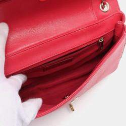 Pre Owned Chanel Quilted Sheepskin Vintage Mademoiselle Flap Bag