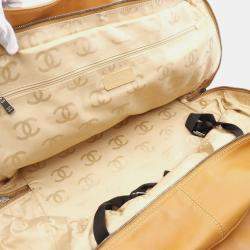 Chanel Brown Lambskin Timeless CC Duffle Bag 