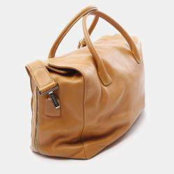 Chanel Brown Lambskin Timeless CC Duffle Bag 