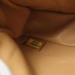 Chanel Beige Quilted Lambskin Classic Flap Bag