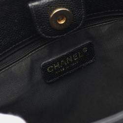 Pre Owned Chanel Black Leather PST Chain Shoulder Bag