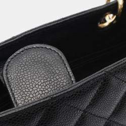 Pre Owned Chanel Black Leather PST Chain Shoulder Bag