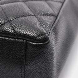 Pre Owned Chanel Black Leather PST Chain Shoulder Bag