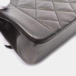 Chanel Black Leather Diana Shulder Bag
