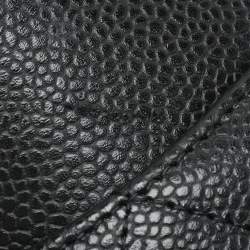 Chanel Black Quilted Leather Jumbo Classic Double Flap Bag