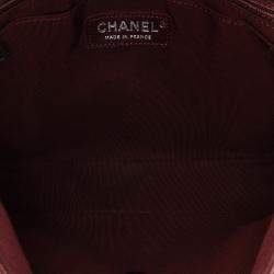 Chanel Burgundy Lambskin Paris-Salzburg Medium Tyrolean Flap Bag