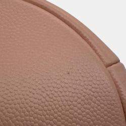 Chanel Pink Caviar Leather Small Deauville Drawstring Chain Shoulder Bag