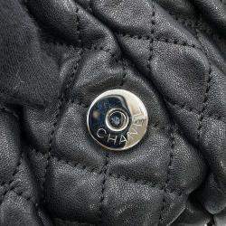 Chanel Black Lambskin Chain Around Shoulder Bag
