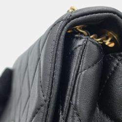 Chanel Black Lambskin 19 Flap Chain Shoulder Bag 20