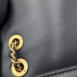 Chanel Black Lambskin 19 Flap Chain Shoulder Bag 20