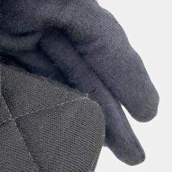 Chanel Black Cotton Matelasse Double Face Handbag