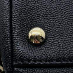 Chanel Affinity 2Way Shoulder Bag Black Caviar Leather