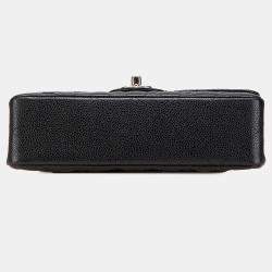 Chanel Black Medium Classic Caviar Double Flap