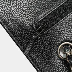 Chanel Black Medium Classic Caviar Double Flap