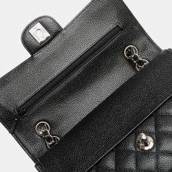 Chanel Black Medium Classic Caviar Double Flap