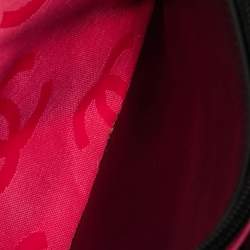 Pre Owned Chanel Black Quilted Leather Cambon Ligne Wallet on Chain