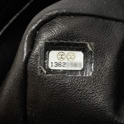 Chanel Black Quilted Caviar Leather Jumbo Classic Single Flap Bag