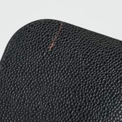 Chanel Black Quilted Caviar Leather Jumbo Classic Single Flap Bag
