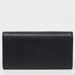 Chanel Black Caviar Leather CC Timeless Continental Wallet