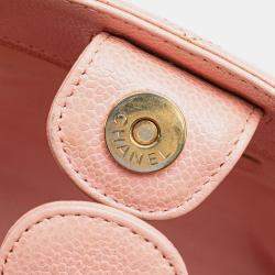 Chanel Pink Caviar Petite Shopping Tote