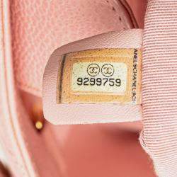 Chanel Pink Caviar Petite Shopping Tote
