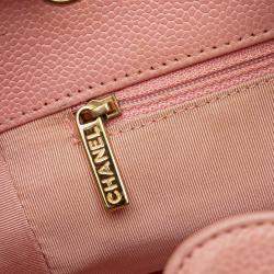 Chanel Pink Caviar Petite Shopping Tote