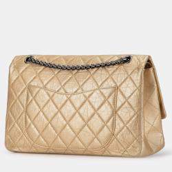 Chanel Gold Reissue 2.55 Aged Calfskin Double Flap 227