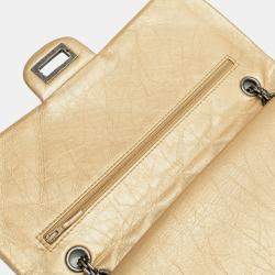 Chanel Gold Reissue 2.55 Aged Calfskin Double Flap 227