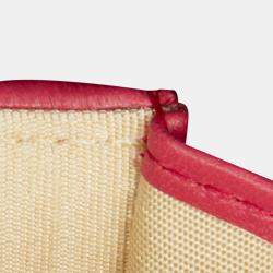 Chanel Red Mini CC Matelasse Pearl Crush Lambskin Crossbody Bag