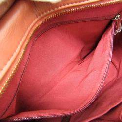 Chanel Gabrielle Pink Wine Leather Shoulder Bag