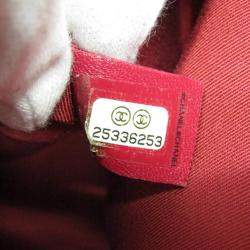 Chanel Gabrielle Pink Wine Leather Shoulder Bag