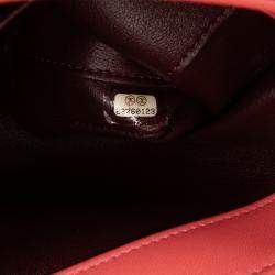 Pre Owned Chanel Pink Quilted Lambskin Trendy CC Flap