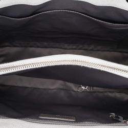 Chanel White Caviar Grand Shopping Tote