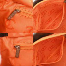 Chanel Cambon Ligne Brown Lambskin Enamel Tote Bag