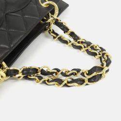 Pre Owned Chanel Timeless Black Leather Lambskin Tote Bag