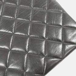 Pre Owned Chanel Timeless Black Leather Lambskin Tote Bag